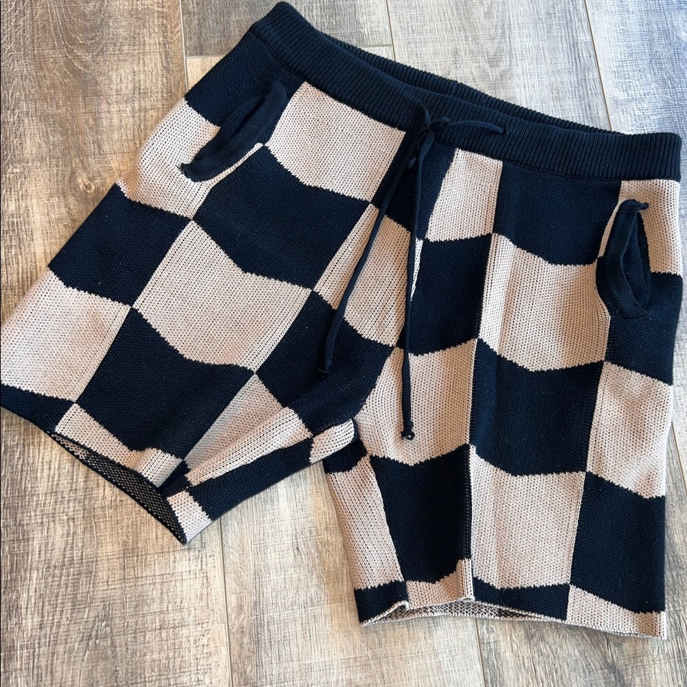 Keiser Clark checkered print shorts